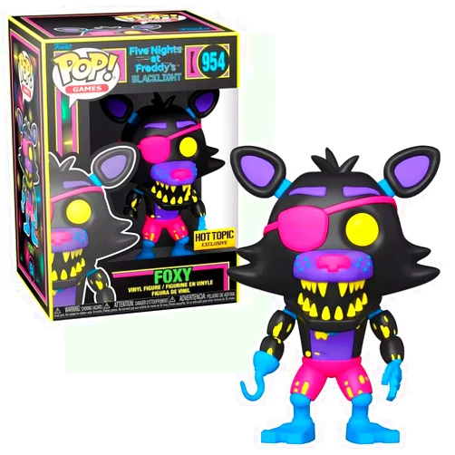 Funko Five Nights at Freddy's POP! Games Foxy Exclusive Vinyl Figure #954 [Blacklight]