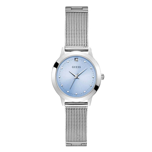 GUESS Stainless Steel Mesh Bracelet Watch