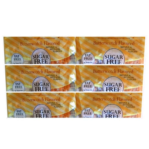 Coastal Bay Sugar Free Butterscotch Flavored Hard Candy 3oz bags (6 Pack)