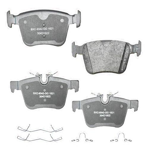 Bendix Premium SBC1821 Ceramic Rear Brake Pads for Select Models Jaguar E-Pace,F-Pace,I-Pace,XE,XF,Land Rover Discovery,Sport,Range Rover Evoque,Velar,Volvo S60,S90,V60,V90,Cross Country,XC60,XC90