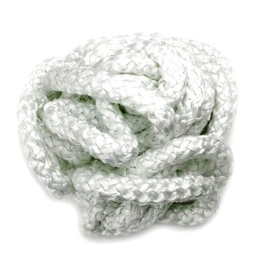 Lynn Manufacturing High Temperature Gasket Rope, 1000F, White, Boiler & Furnace, 3/4'' Diameter x 25ft, 9405