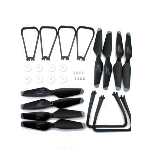 DAYUDDRICAR For 4D V14 RC Drone Quadcopter Accessories for 4D V14 Drone Gears Propellers Blade Protection Guard Landing Skid Spare Parts