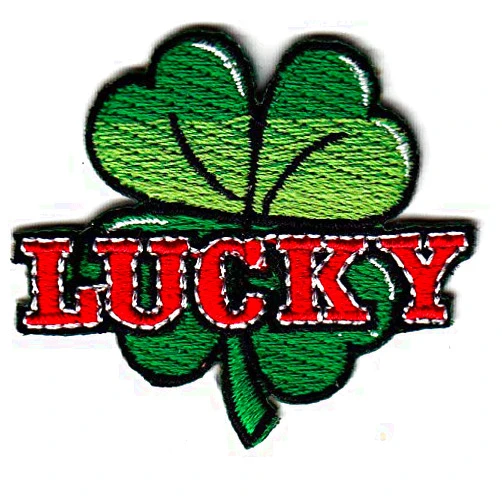 Clover LUCKY CLOVER Iron On Patch St. Patrick's Day Holiday