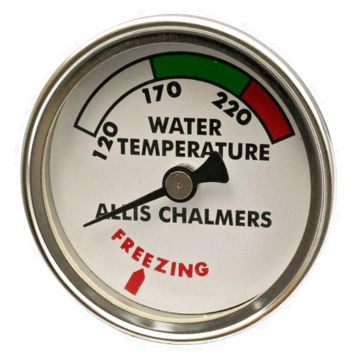 Reliable Aftermarket Parts RAParts New Water Temperature Gauge Fits Allis Chalmers Tractor Models C CA IB +