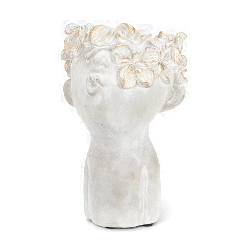 Abbott Collection Large Kissing Face Planter