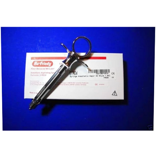 Hu-Friedy Dental Anesthetic Aspirating Syringe SYRCW HU FRIEDY
