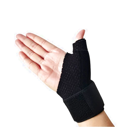 AMABAZR Thumb & Wrist Stabilizer splint for BlackBerry Thumb, Trigger Finger, Pain Relief, Arthritis, Tendonitis, Sprained,Carpal Tunnel,Stable,Lightweight and Breathable Right/Left