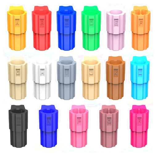 LiangHuLo 17 Packs Pen Adapter Set Compatible with Cricut (Explore Air, Air 2,Air 3, and Maker,Maker 3), Pen adapter Compatible with (Sharpie/Bic/Crayola/Sakura/Pilot/Pentel/Paper mate/Mitsubishi uni-ball)