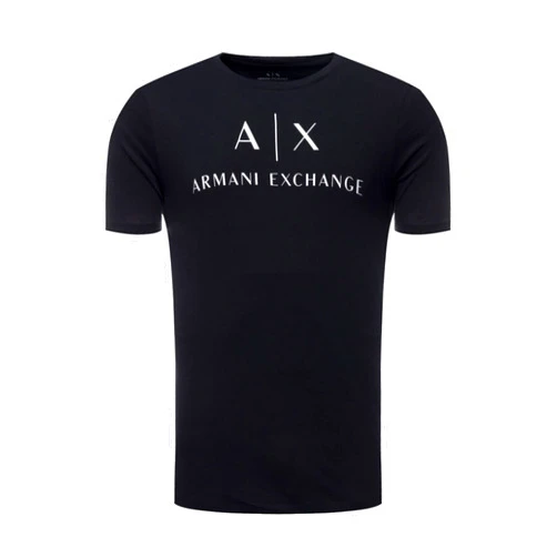 A｜X ARMANI EXCHANGE AX Armani Exchange Men's Crew Neck Logo Tee