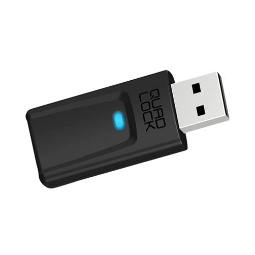 Quad Lock Wireless Car Adapter for Apple CarPlay & Android Auto - Plug & Play USB for Cars with Wired CarPlay/Android Auto