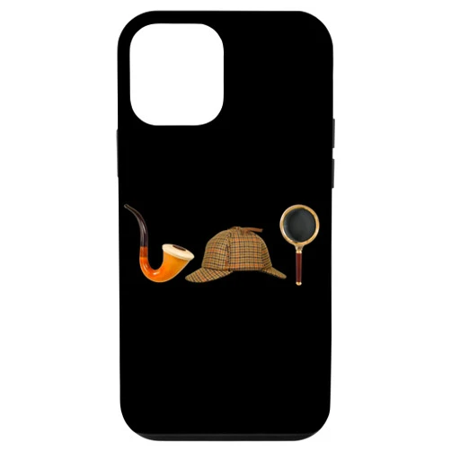They Call Me Sherlock Holmes Designs iPhone 12 mini Sherlock Holmes - Deer Stalker Magnifying Glass Pipe Mystery Case