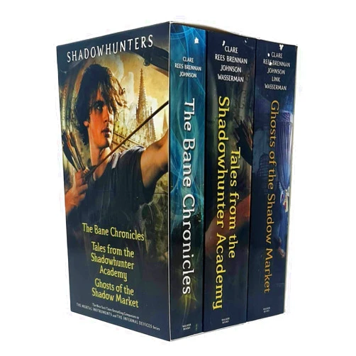 By Cassandra Clare (Author), Sarah Rees Brennan (Author), Maureen Johnson (Author) & 0 more Cassandra Clare Shadowhunters Collection 3 Books Set (The Bane Chronicles, Tales from the Shadowhunter Academy, Ghosts of the Shadow Market)