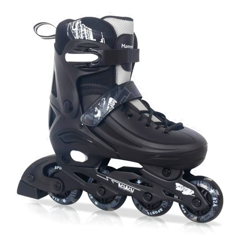 MammyGol Adjustable Inline Skates for Kids Youths Adults, All Wheels Light Up, Indoor and Outdoor Blades Roller Skates for Boys Girls Teen Beginners