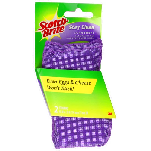 3M Scotch-Brite Clean & Rinse Scrubber - 2 ct
