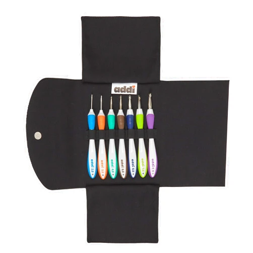 Addi Swing Crochet Hook Set with Hooks 2-8mm