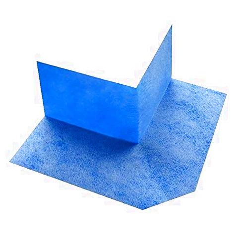 Kobau Polyethylene Modified Preformed Waterproofing Membrane Outside Corners -10 Units Pack, for Shower Ceramic Tile Flooring Underlayment