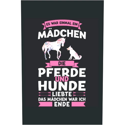 German Edition by Jan-Luca Mahrenstein (Author) Es war einmal ein Mädchen die Pferde und Hunde liebte Das Mädchen war ich Ende: Hunde & Pferde Notizbuch 6' x 9' Pferdeliebhaber Mädchen Geschenk (German Edition)