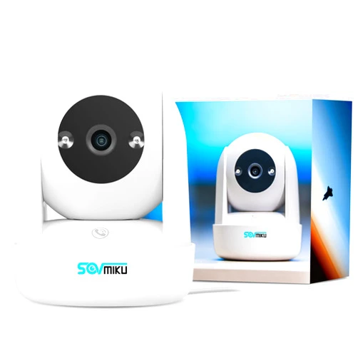 SOVMIKU Vicohome 2K AI Tracking Security Camera for Home,5GHz Wi-Fi, Pet Indoor Camera, Baby Monitor,360° View Pan/Tilt Cam,Two Way Audio,Night Vision,Easy to Setup,Audible Alarm,180 Days Exchange Policy
