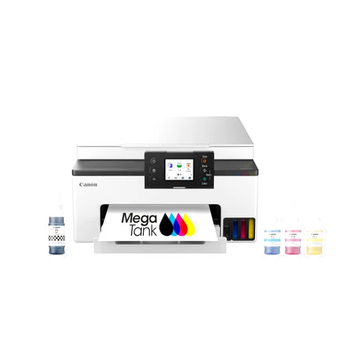 Canon Megatank GX1020 All-in-One Wireless Supertank [Megatank] Printer | Print, Copy and Scan| Mobile Printing |2.7