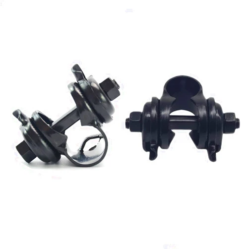 AISIBO Standard Rail Saddles, 2PCS Bike Seat Clamp, Metal Bicycle Saddle Clamp, Seat Clamp for Standard Rail-type Bicycle Saddle