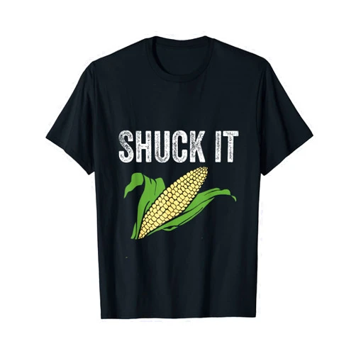 Shuck It Funny Farmer Corn Lover Market Gift Shuck It Funny Farmer Corn Lover Market Festival Gift T-Shirt