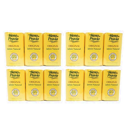 Dorzu Heno De Pravia Soap Large 4 oz EA. Original (12 Soaps Total)