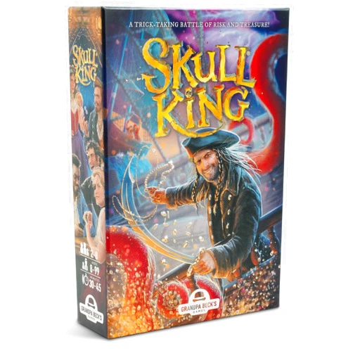 Grandpa Beck's Games Skull King - The Ultimate Pirate Trick Taking Game | from The Creators of Cover Your Assets & Cover Your Kingdom | 2-8 Players 8+