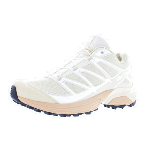 Salomon XT Pathway Unisex Shoes Size 6, Color: Bleached Sand/Hazelnut/White