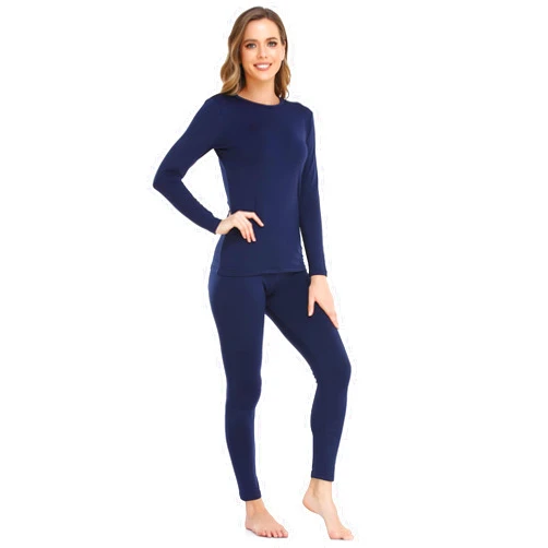 WEERTI Thermal Underwear for Women Long Johns with Fleece Lined, Base Layer Women Cold Weather Top Bottom