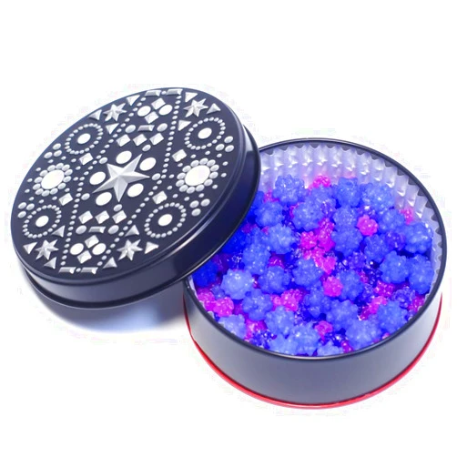 Mayca Moon Konpeito candy Japanese Tiny Sugar Candy Crystal type 100g Star can