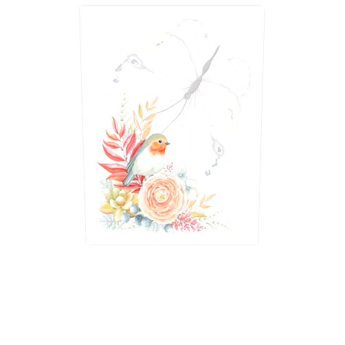 YaYstationery Art Prints - Wall Art - Wall Decor - Home Decor - Nursery Room Decor - Dorm Room Decor - 8 x 10 inches Digital Art Print Unframed - Thick Textured Paper Stock - Little Bird