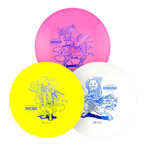 Prodigy Disc Prodigy 100 Series Disc Golf Set | 3 Piece Disc Golf Starter Set for Beginners | Includes Putter, Midrange, Driver | Perfect for Beginners | Lightweight, Easy to Throw | 159g & Under (Colors May Vary