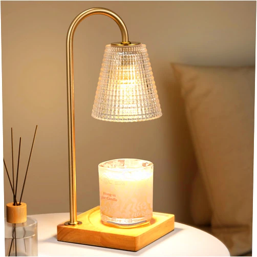 Hong-in Candle Warmer Lamp with Timer Dimmer,Mothers Day Birthday Gifts for Women Mom,House Warming Gifts New Home Room Decor,Wax Warmer for Scented Wax Jar Candles