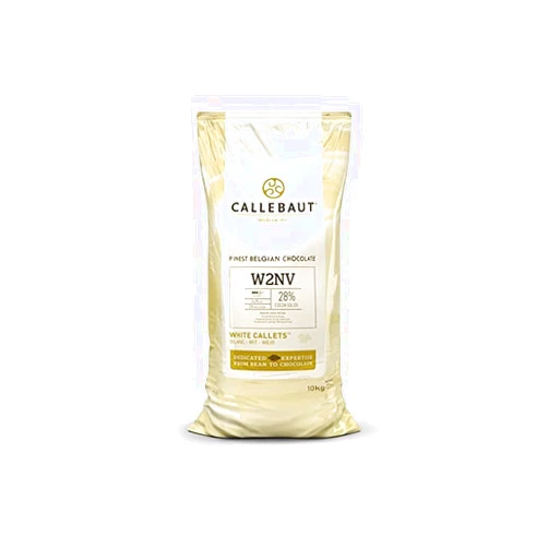 Generic Callebaut Belgian White Baking Chocolate Callets - 22 Lbs