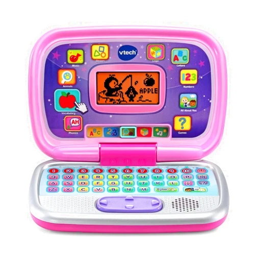 VTech Play Smart Preschool Laptop, Pink