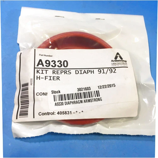 ARMSTRONG INTERNATIONAL A9330 Diaphragm, (HUMID 91;92;93;94)