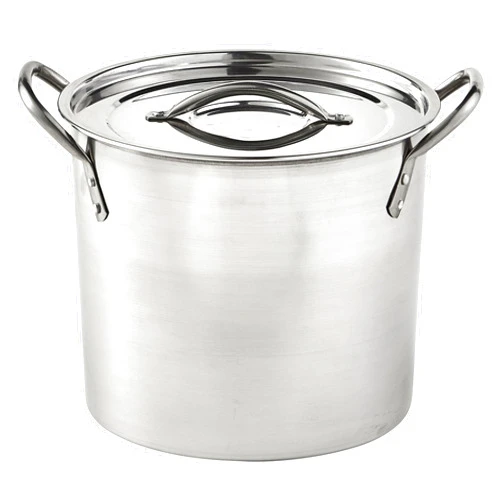 IMUSA 8 Quart Stainless Steel Stock Pot with Lid, Silver