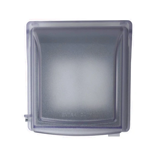 Sigma Electric Sigma Engineered Solutions 14426CLM 2-Gang Non-Metallic While-in-Use Weatherproof Cover, Clear