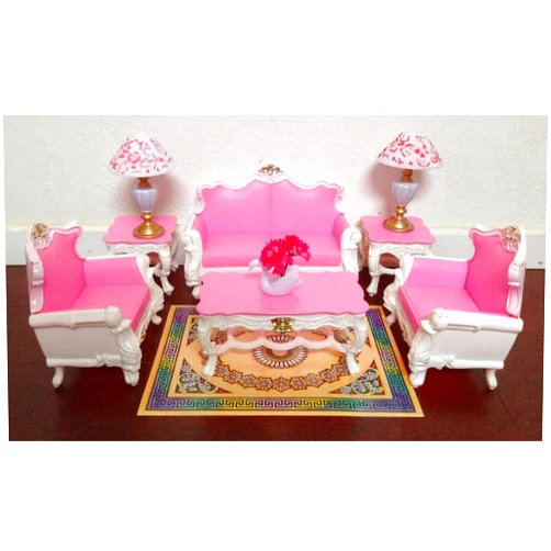 Gloria My Fancy Life Dollhouse Furniture - Deluxe Living Room Playset