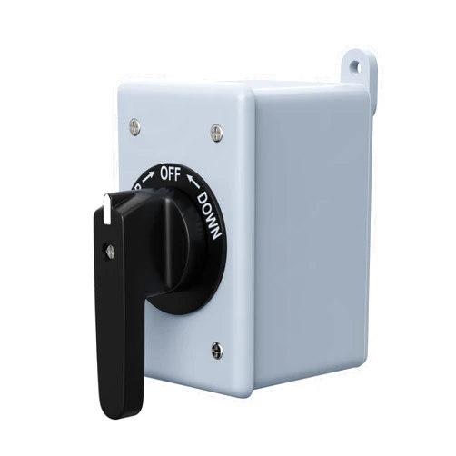 DOCK SOLUTIONS AMS Boat Lift Switch with 3-Position (Maintained Switch) – Precision Lift Control for Up to 2-HP Motors, Equipped with Corrosion-Resistant Stainless Steel Terminals for Enhanced Durability