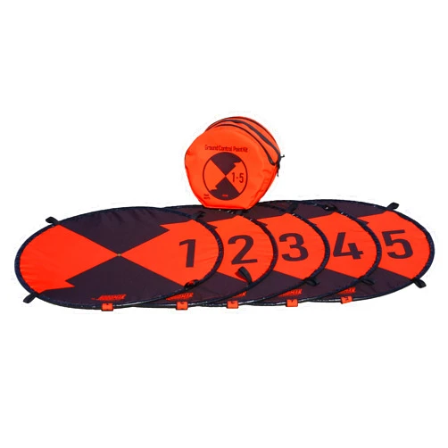 Hoodman HGCP15 UAV Ground Control Point Kit 5 Pack Aerial Targets Photogrammetry Mapping Surveying