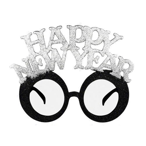 FlashingBlinkyLights New Years Eve Party Glasses (NON-Light Up)