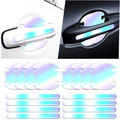 ElekTonny 16Pack Car Door Protector,Car Door Handle Scratch Potector, Car Door Handle Bowl Sticker,Car Protection Accessory for Scratch Prevention,Universal for Most Car Handles