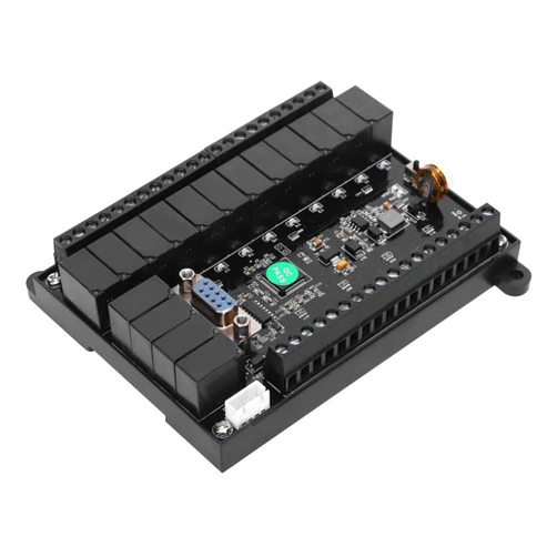 Walfront Programmable Logic Circuits PLC Control Board Programmable Controller Relay Delay Module with Analog FX1N32MR DC1028V, Module