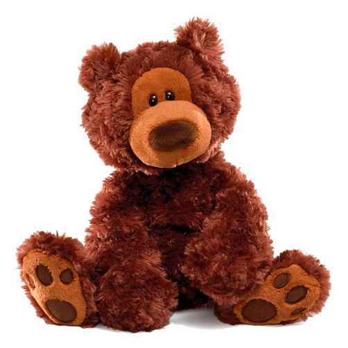 Gund Philbin Classic Teddy Bear, Premium Stuffed Animal for Ages 1 and Up, Chocolate Brown, 12”