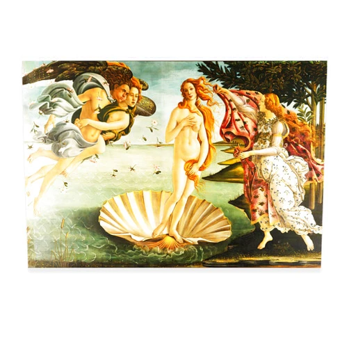 Yimissrui Sandro Botticelli Canvas Wall Art - The Birth of Venus Prints Poster - Famous Classic Renaissance Oil Painting Wall Decor for Living Room Office Bedroom Unframed (12x18in/30x45cm)