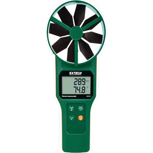 Extech AN300 Vane CFM/CMM Thermo-Anemometer