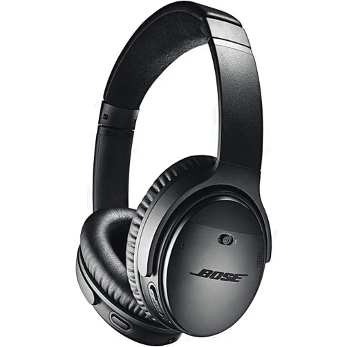 Bose QuietComfort 35 (Series II) Wireless Headphones, Noise Cancelling - Black (Renewed)