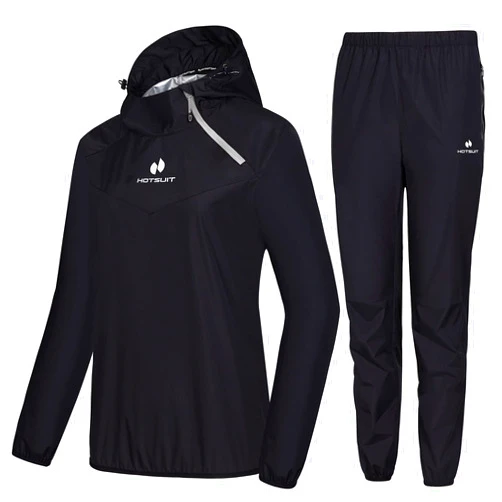 HOTSUIT Sauna Suit for Women Anti Rip Sweat Suit for Weight Loss Odorless Sauna Jacket Pant for Workout Gym