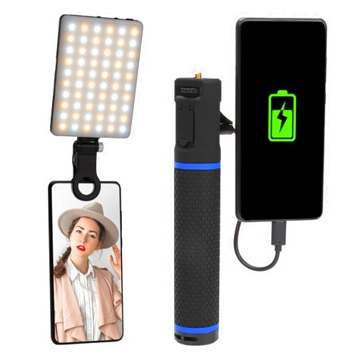 Newmowa Selfie Fill Light+10000mAh Power Hand Grip
